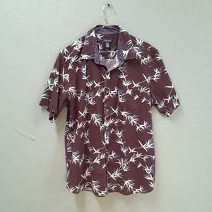 Van Heusen palm tree button-up
